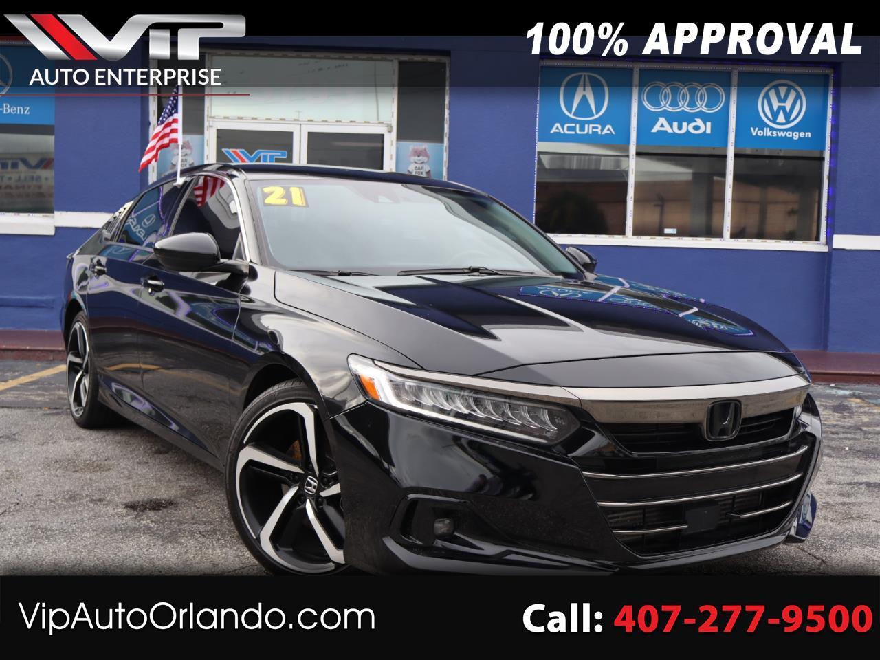 2021 Honda Accord Sedan Sport SE 1.5T CVT