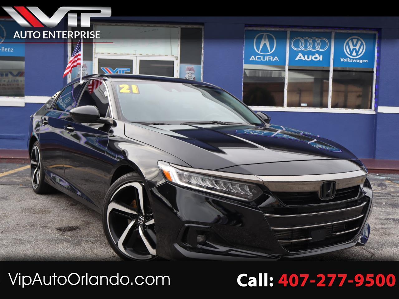 2021 Honda Accord Sedan Sport SE 1.5T CVT