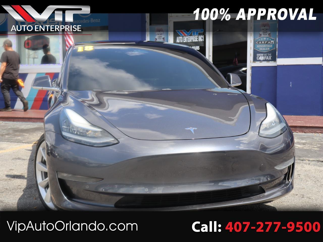 Tesla Model 3 Long Range Battery AWD 2018