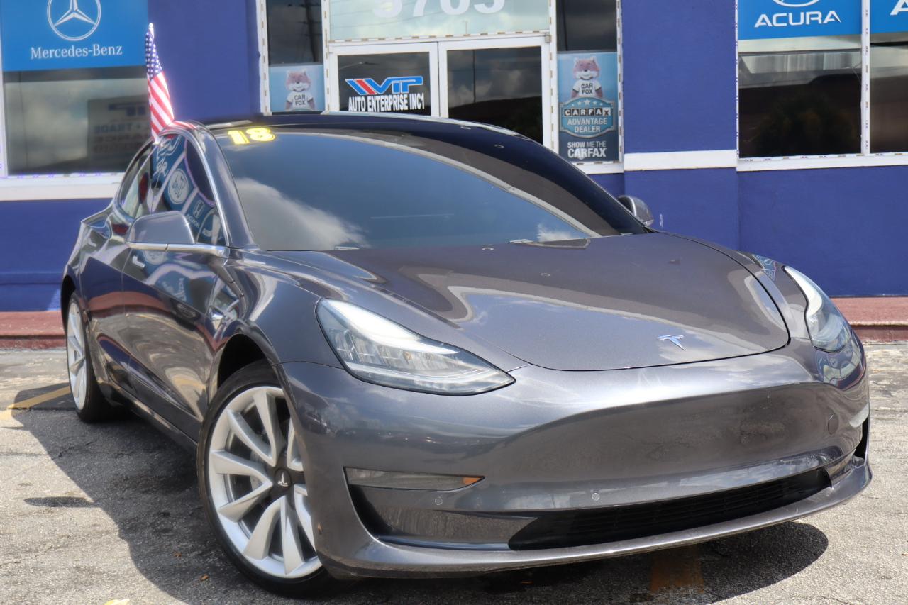 Tesla Model 3 Long Range Battery AWD 2018