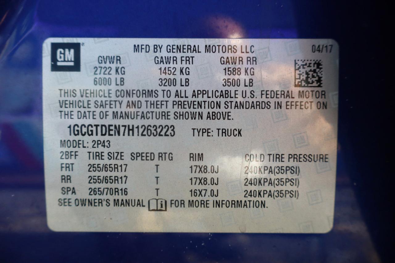 Chevrolet Colorado 4WD Crew Cab 128.3" Z71 2017