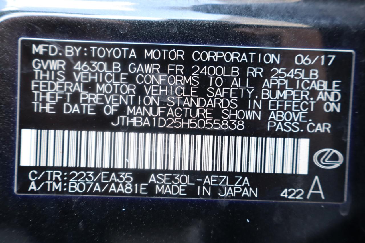 Lexus IS IS Turbo RWD 2017