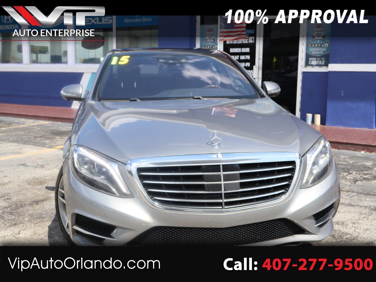 Mercedes-Benz S-Class 4dr Sdn S 550 4MATIC 2015