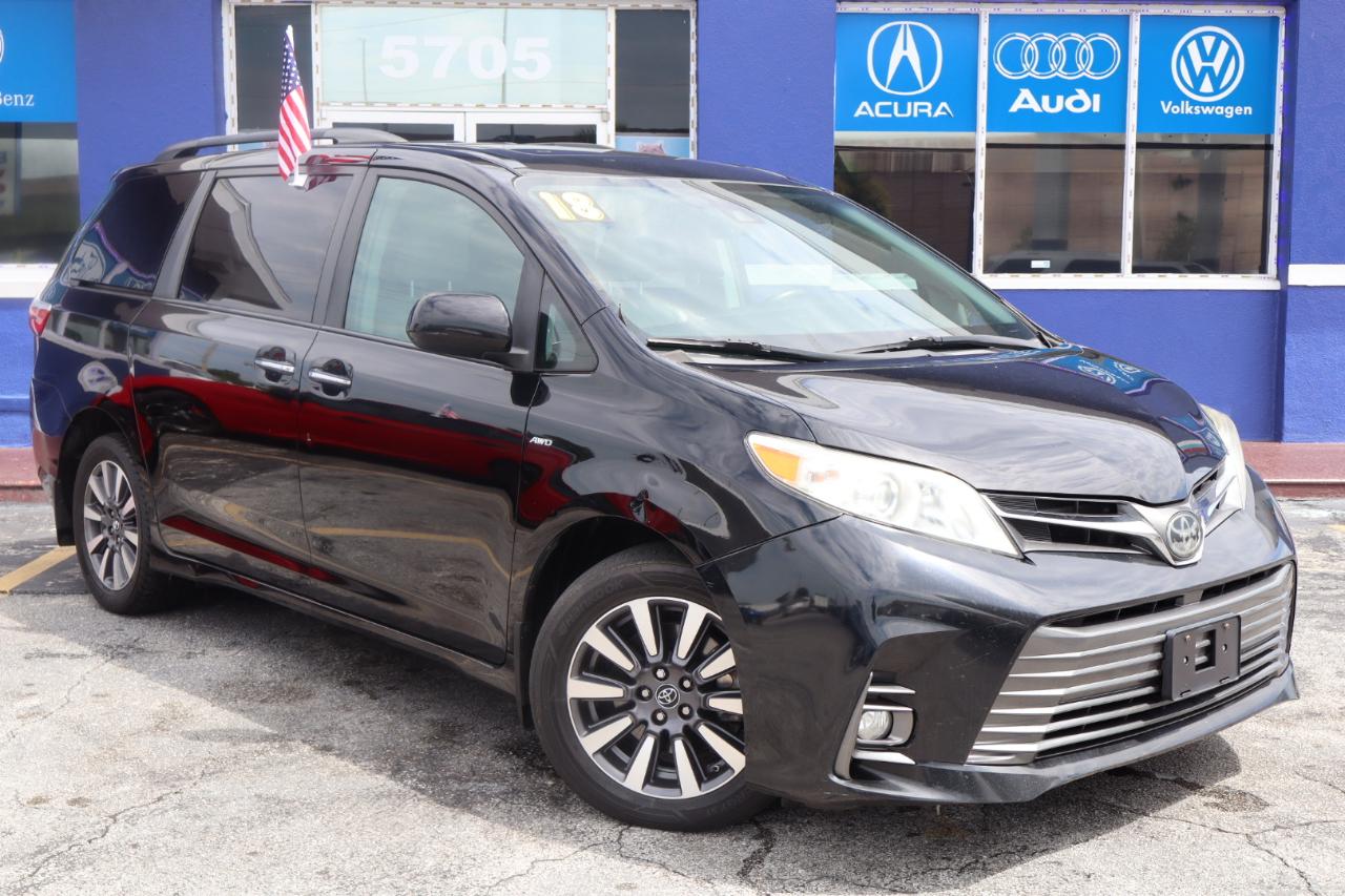 Toyota Sienna Limited Premium AWD 7-Passenger (Natl) 2018