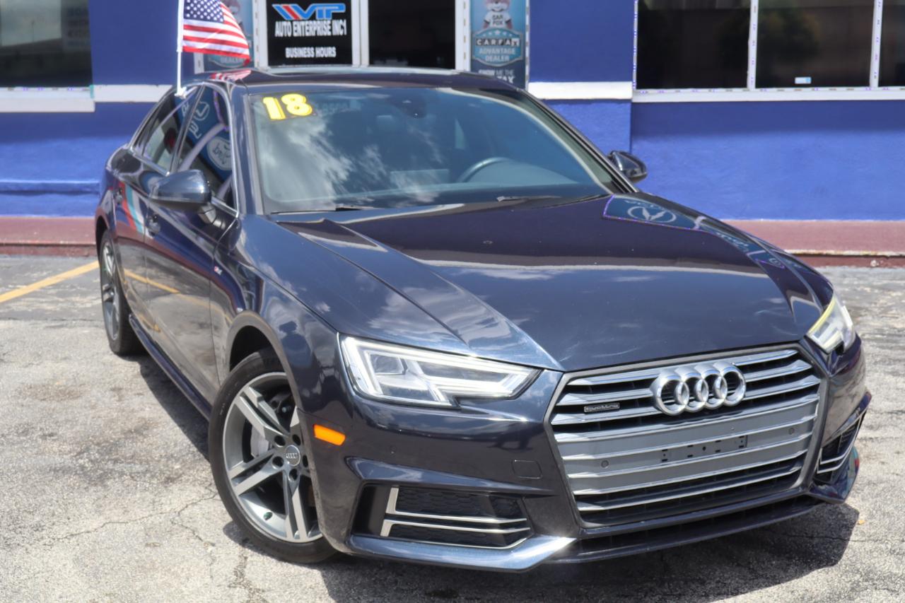 Audi A4 2.0 TFSI Tech Premium Plus S Tronic quattro AWD 2018