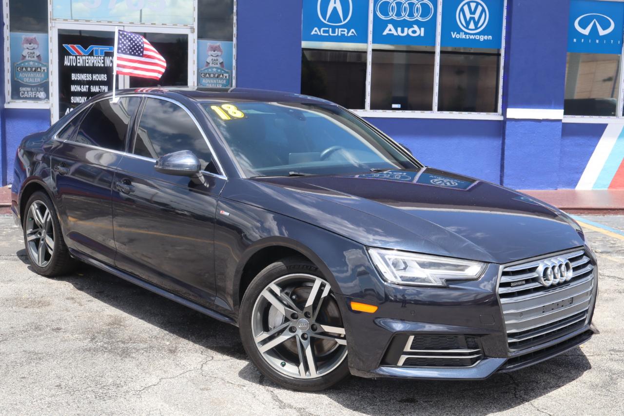 Audi A4 2.0 TFSI Tech Premium Plus S Tronic quattro AWD 2018