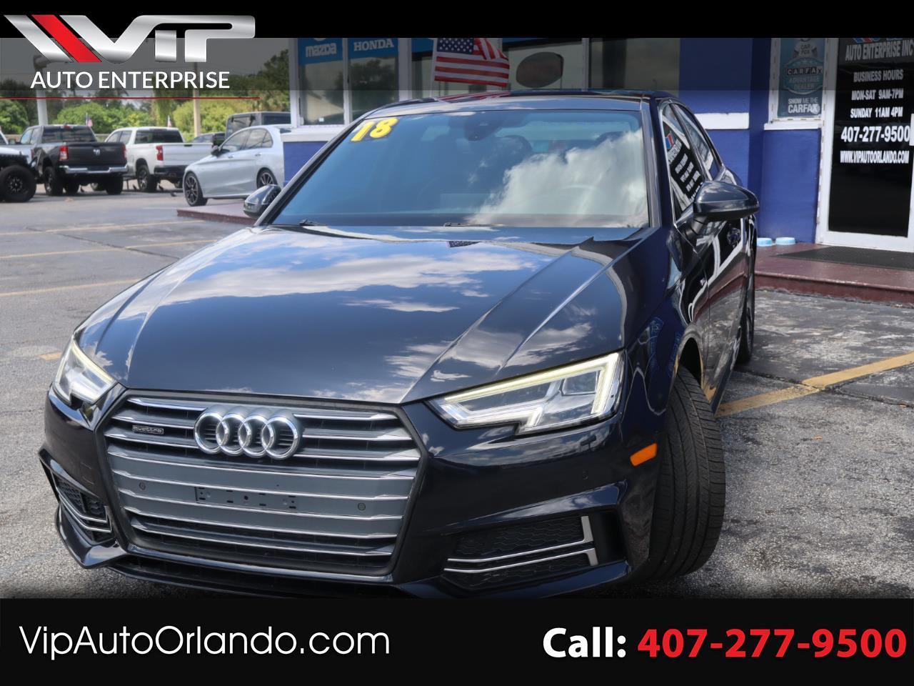 2018 Audi A4 2.0 TFSI Tech Premium Plus S Tronic quattro AWD