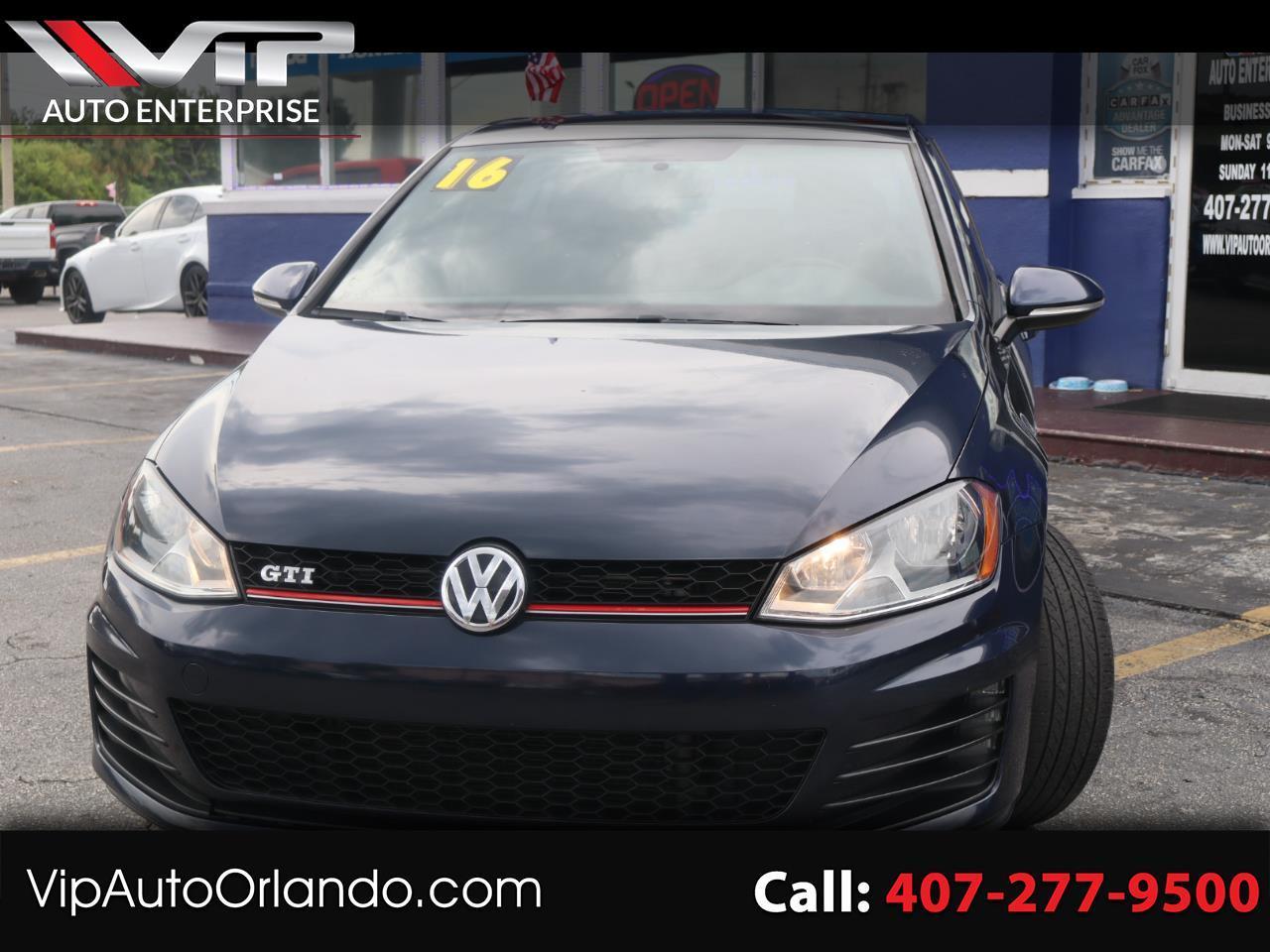 Volkswagen Golf GTI 4dr HB DSG Autobahn 2016