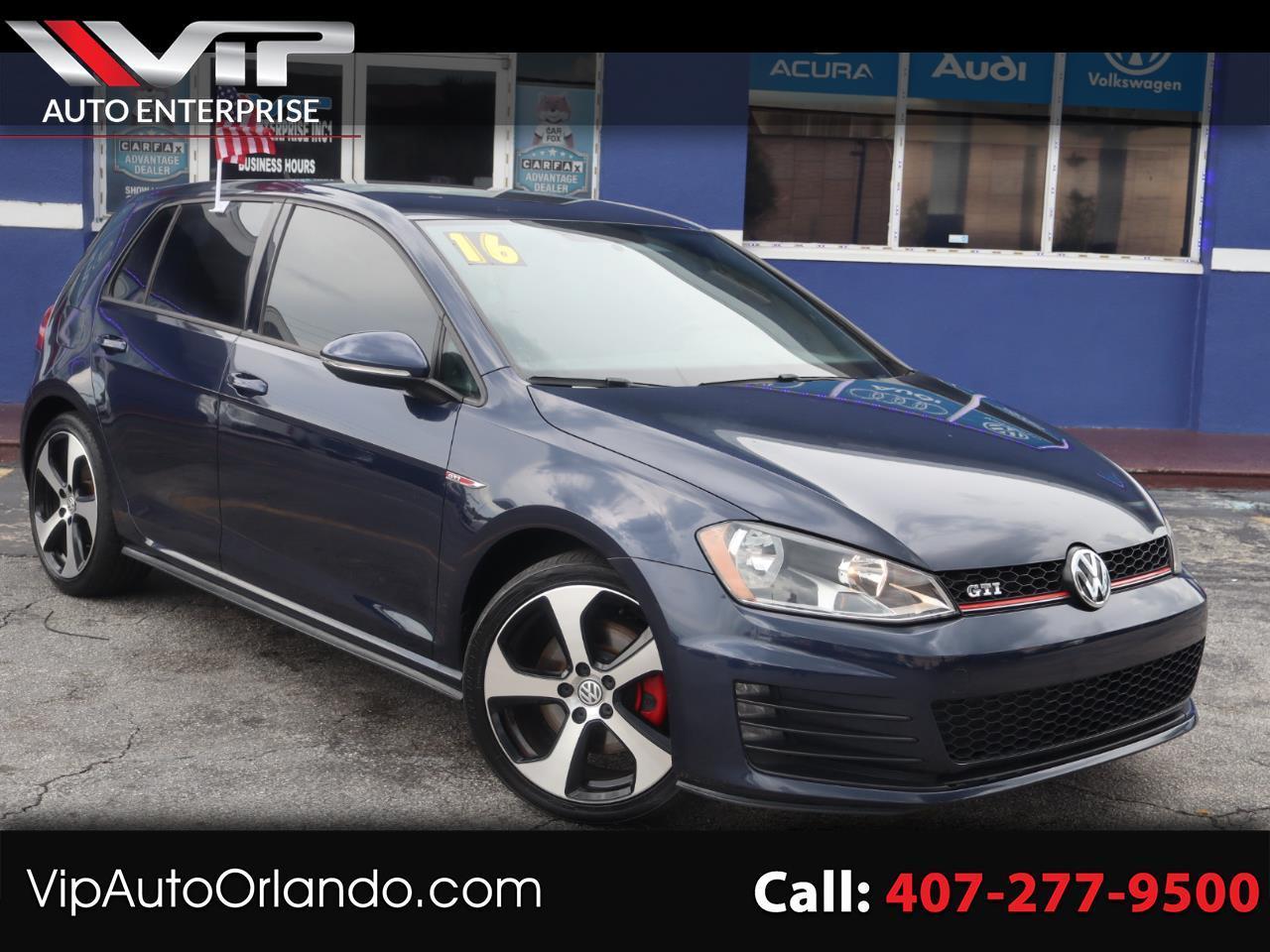 2016 Volkswagen Golf GTI 4dr HB DSG Autobahn
