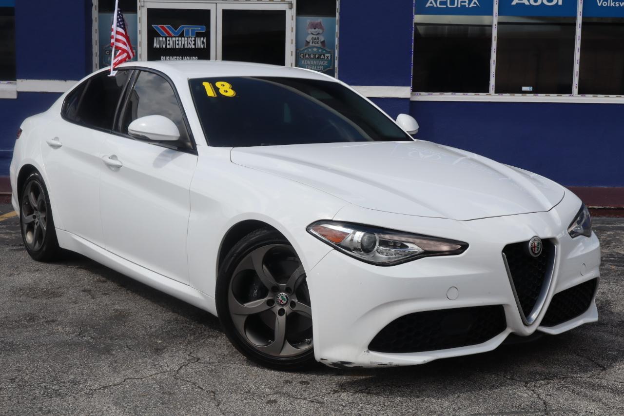 Alfa Romeo Giulia RWD 2018