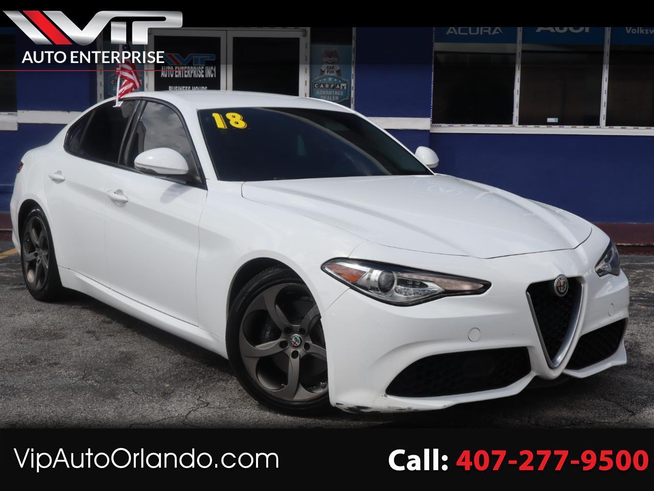 2018 Alfa Romeo Giulia Sport RWD