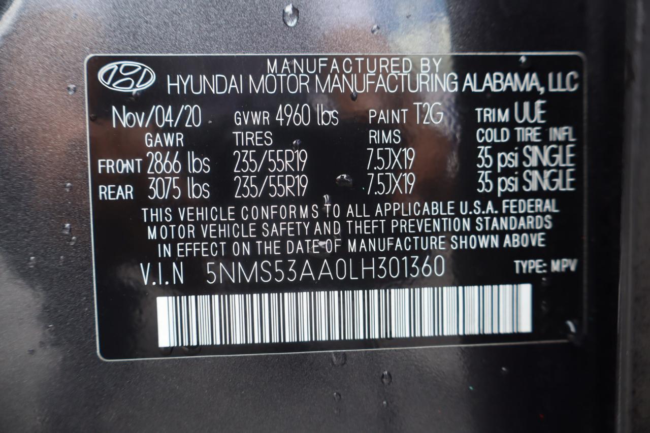 Hyundai Santa Fe Limited 2.0T Auto FWD 2020