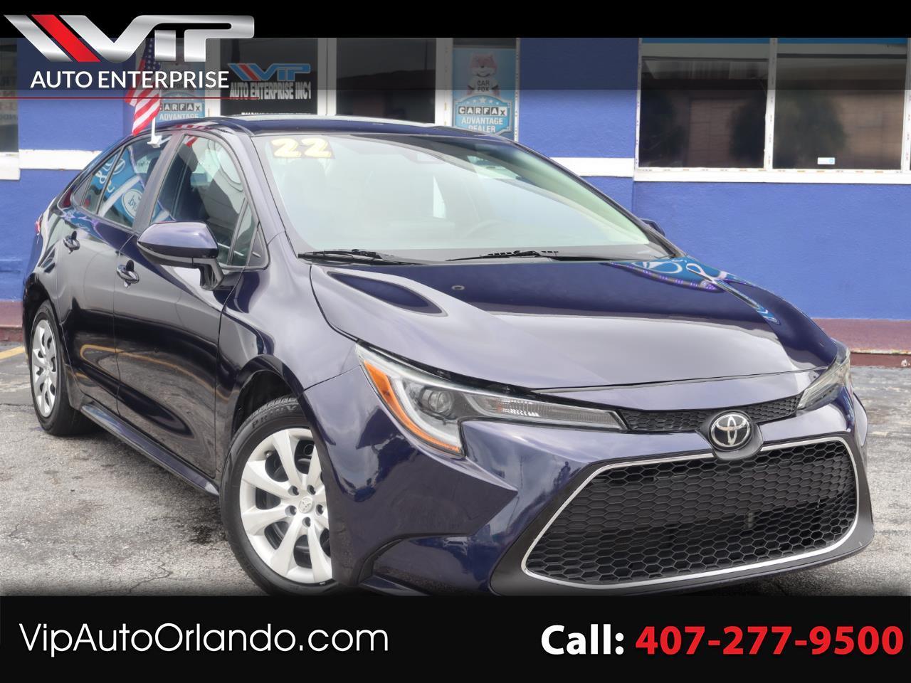 Toyota Corolla LE CVT (Natl) 2022