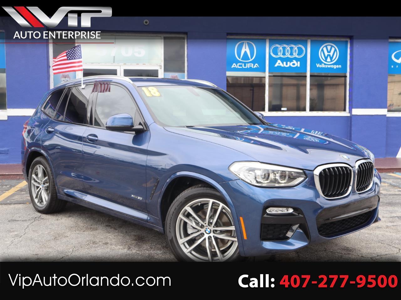 2018 BMW X3 xDrive30i Sports Activity Vehicle