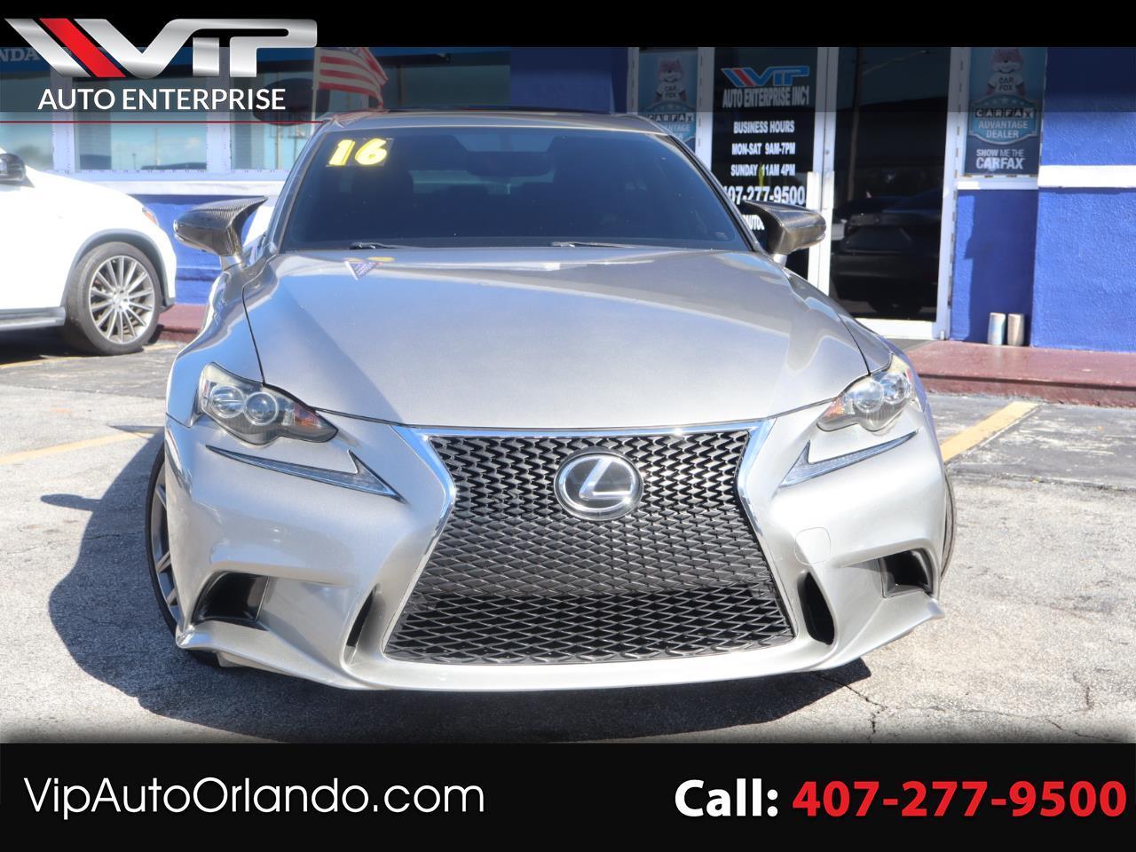 Lexus IS 200t 4dr Sdn 2016