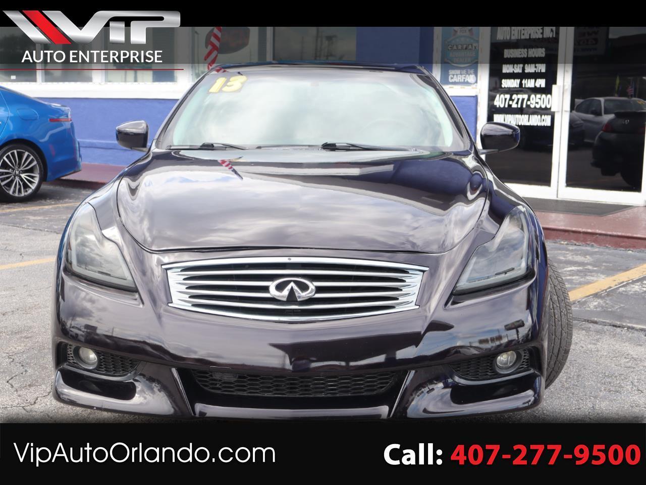 Infiniti G37 Coupe 2dr IPL RWD 2013