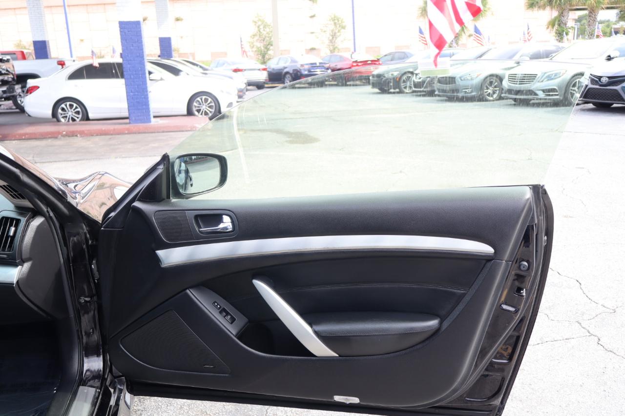 Infiniti G37 Coupe 2dr IPL RWD 2013