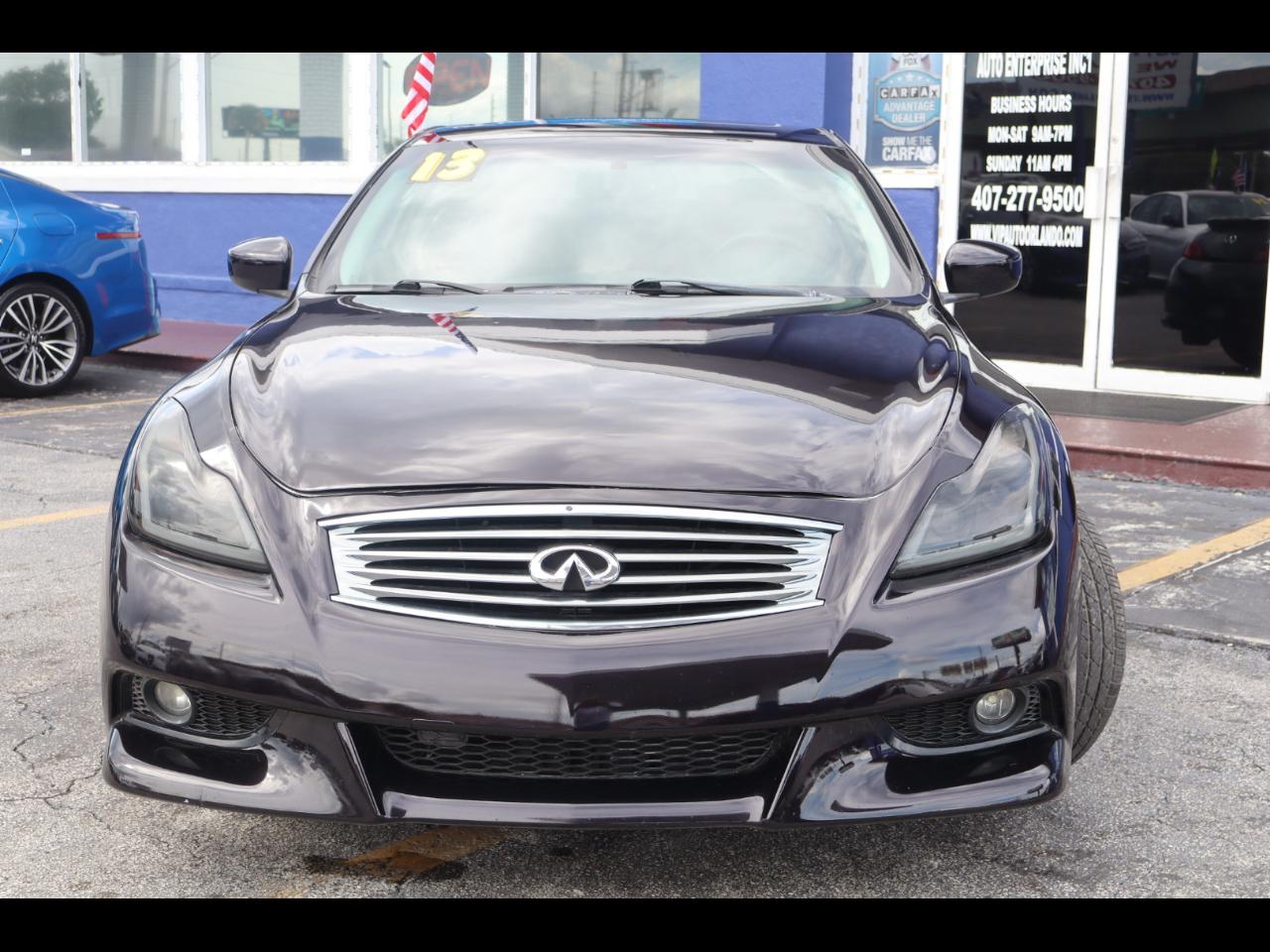 Infiniti G37 Coupe 2dr IPL RWD 2013