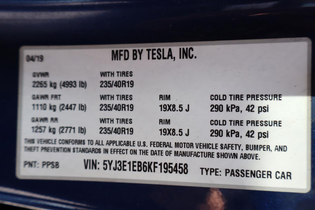 Tesla Model 3 Performance AWD 2019