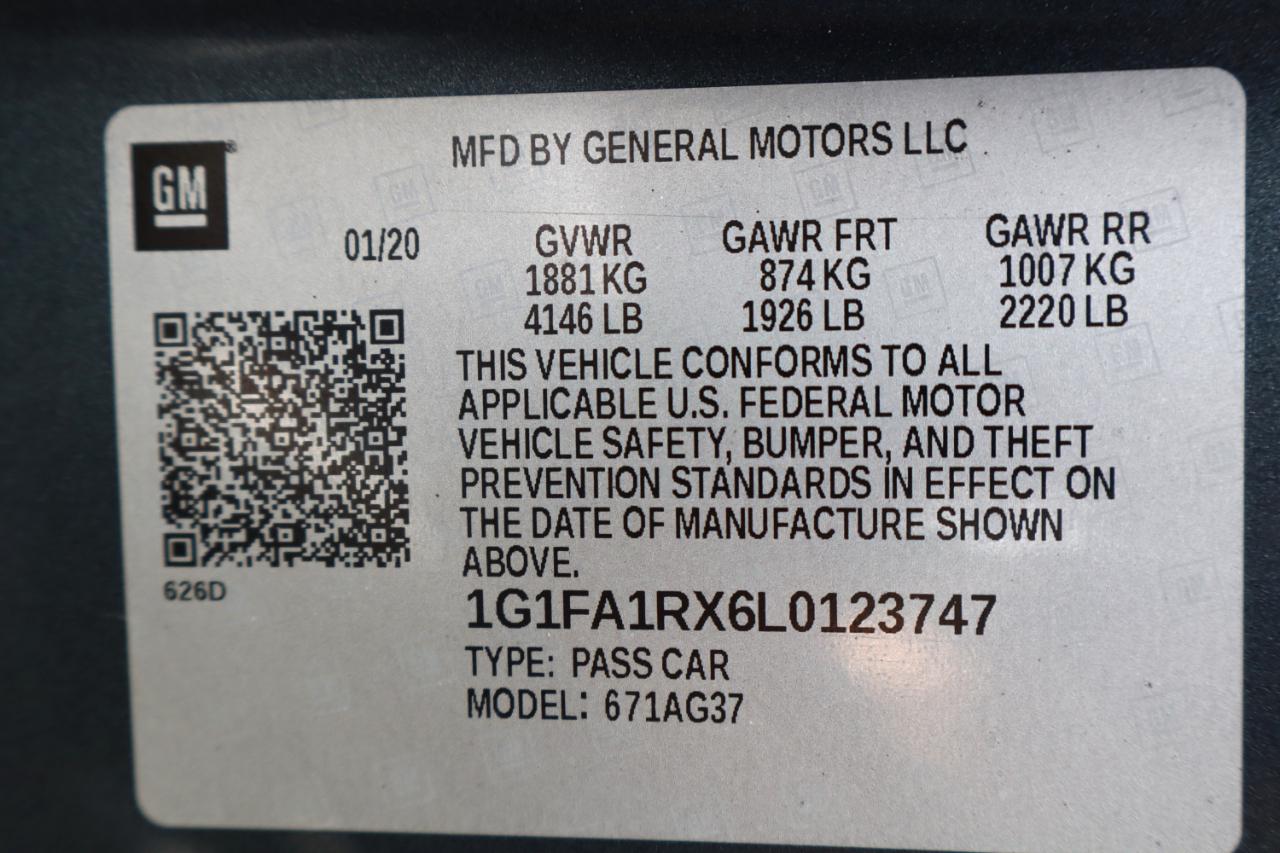 Chevrolet Camaro 2dr Cpe 1LT 2020