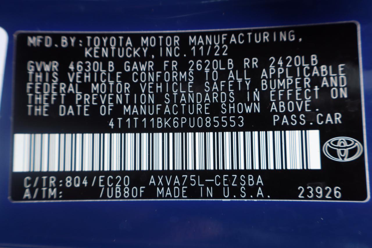 Toyota Camry SE Auto AWD (Natl) 2023