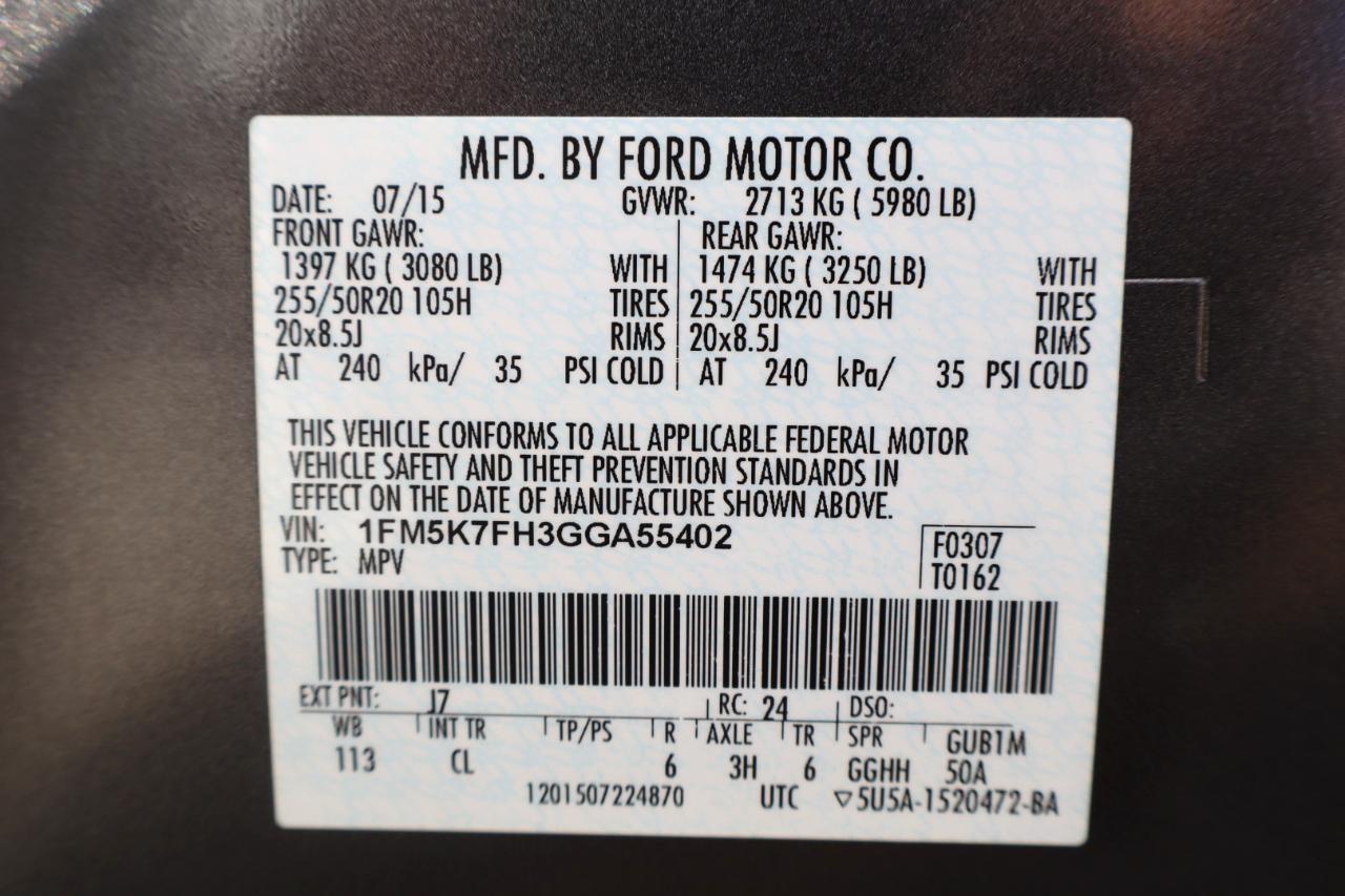 Ford Explorer FWD 4dr Limited 2016