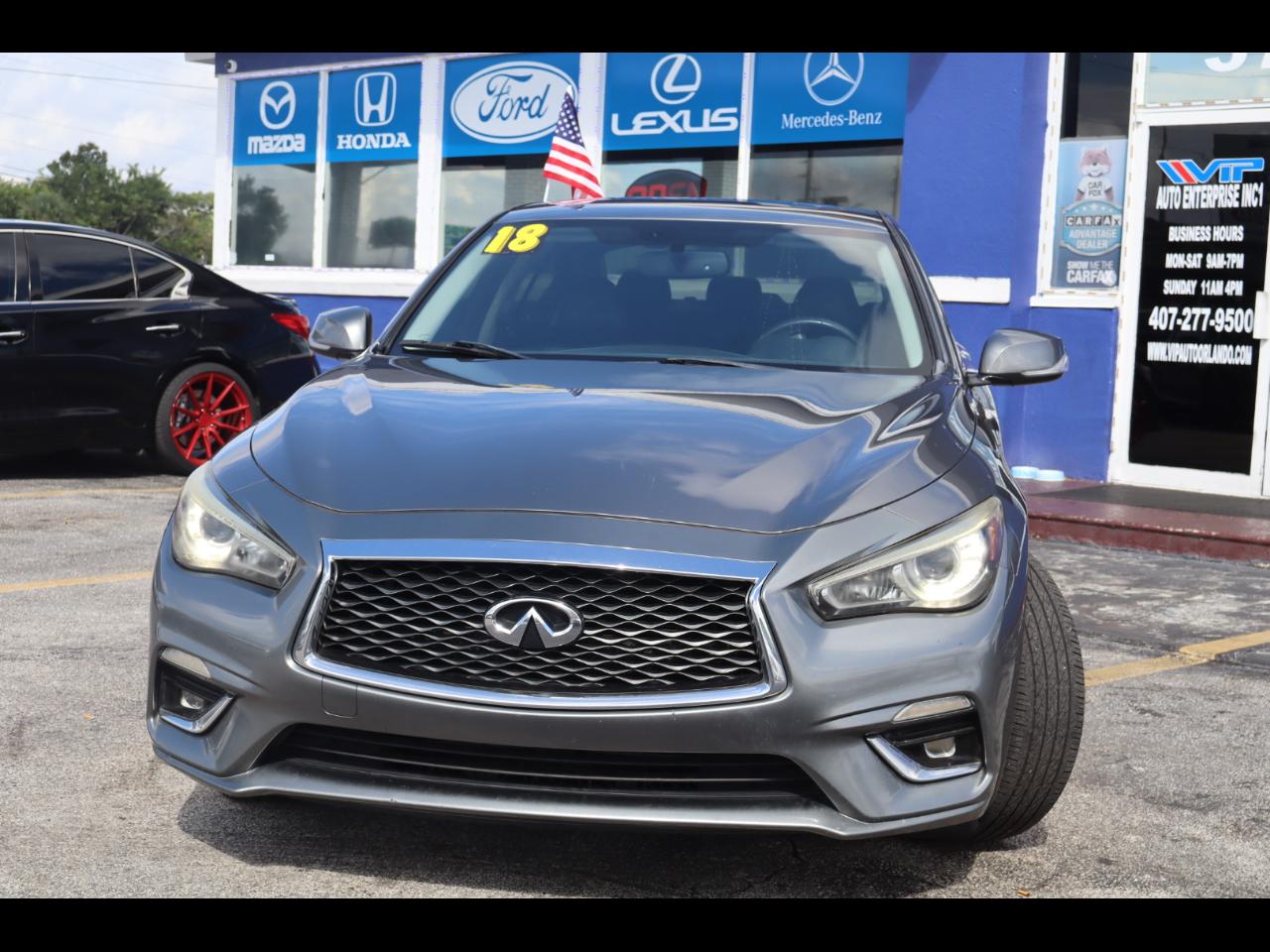 Infiniti Q50 3.0t LUXE RWD 2018