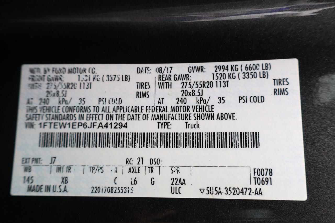 Ford F-150 Lariat 4WD SuperCrew 5.5' Box 2018