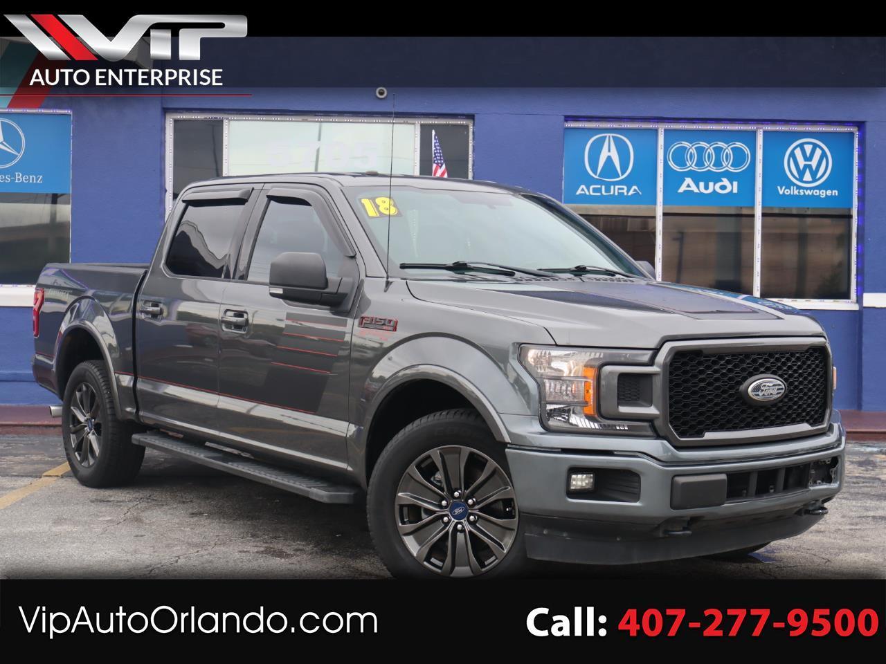 2018 Ford F-150 LARIAT 4WD SuperCrew 5.5' Box