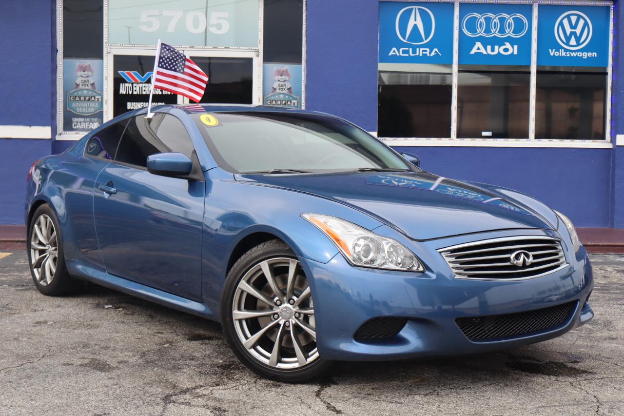 Infiniti G37 Coupe 2dr Journey RWD 2009