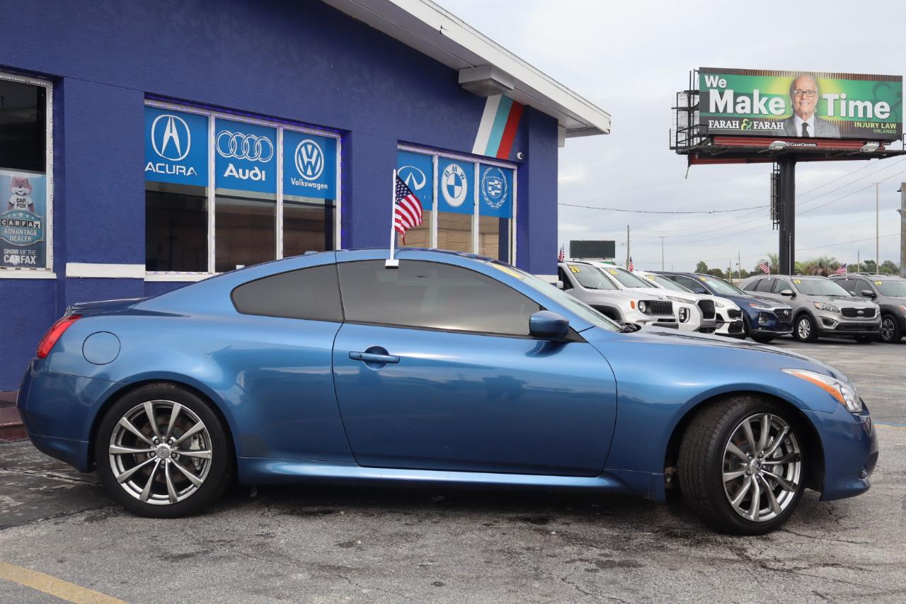 Infiniti G37 Coupe 2dr Journey RWD 2009