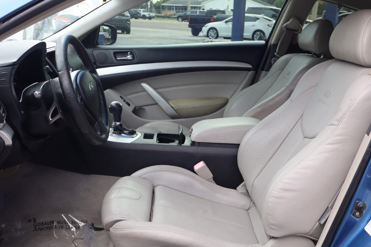 Infiniti G37 Coupe 2dr Journey RWD 2009