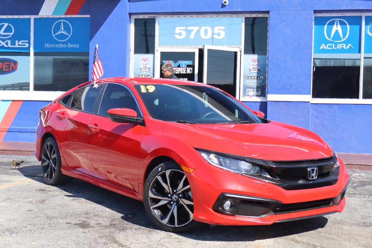 Honda Civic Sedan Sport CVT 2019
