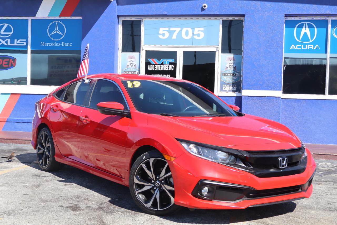 Honda Civic Sedan Sport CVT 2019