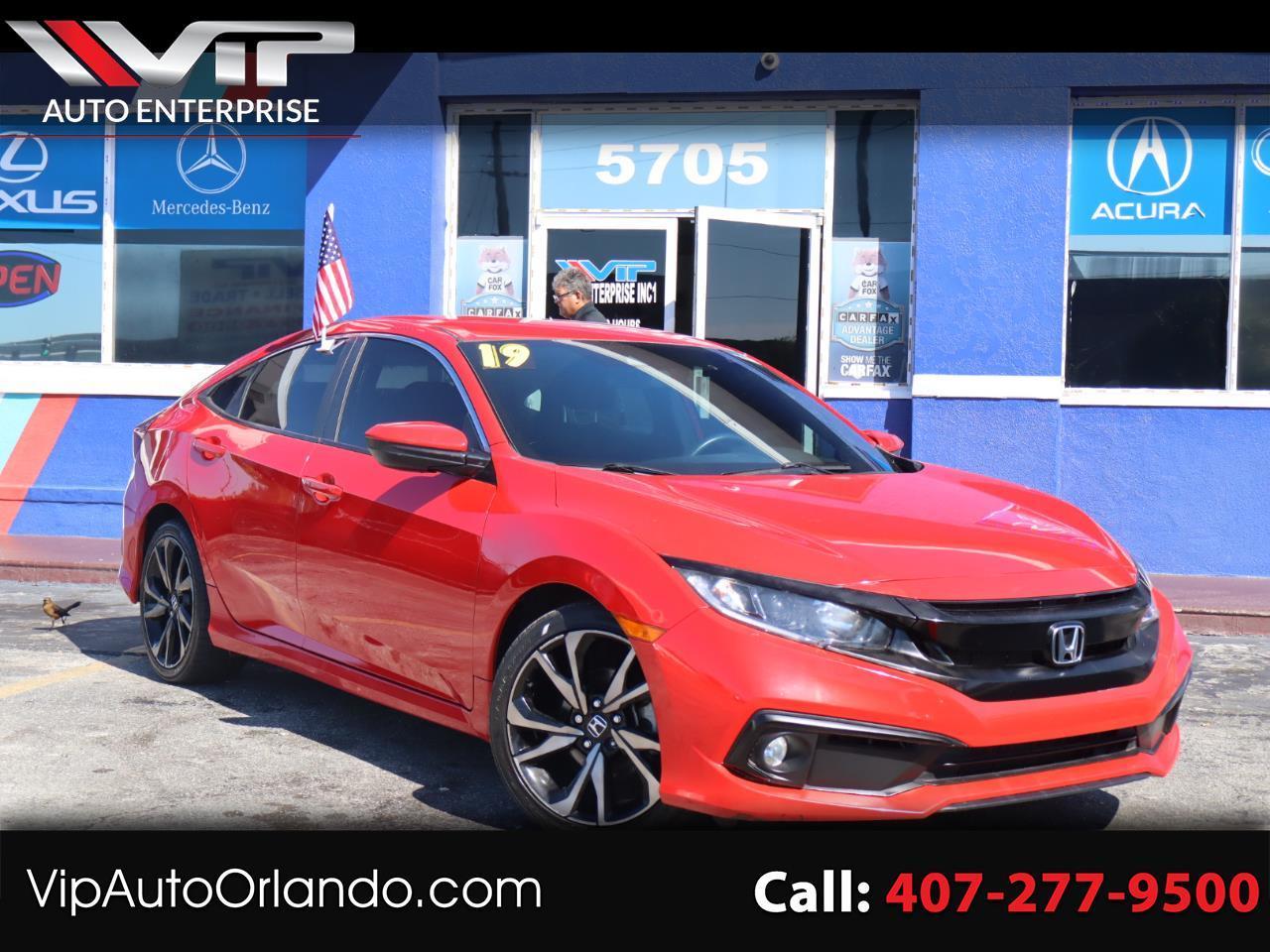 2019 Honda Civic Sedan Sport CVT