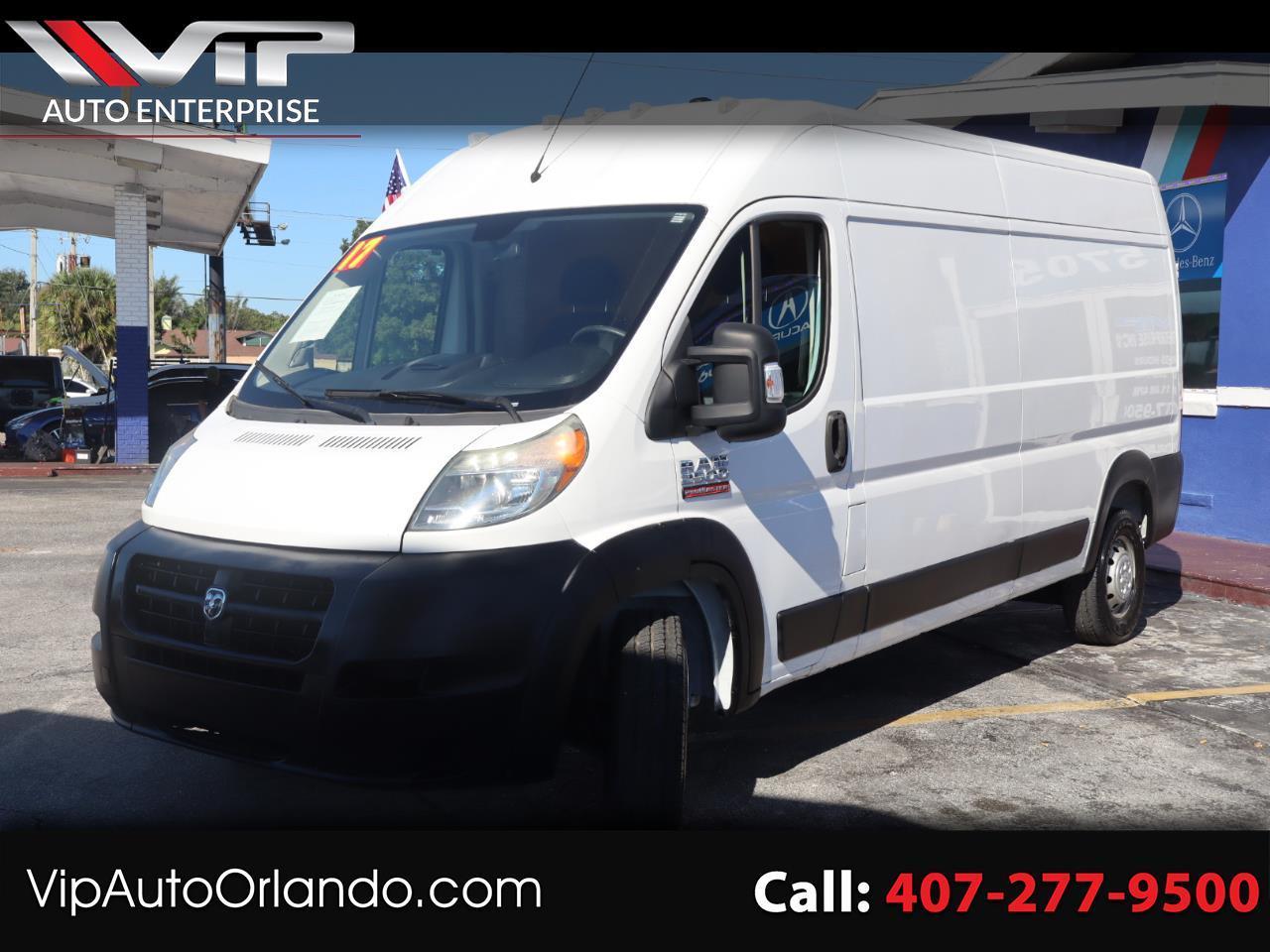 RAM ProMaster Cargo Van 2500 High Roof 159" WB 2017