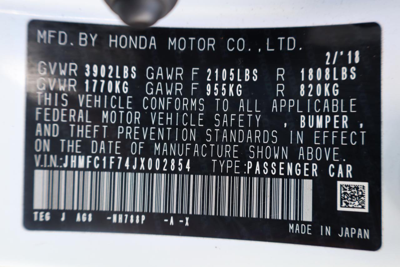 Honda Civic Sedan EX-L CVT 2018
