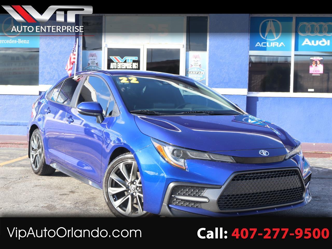 Toyota Corolla SE Nightshade CVT (Natl) 2022