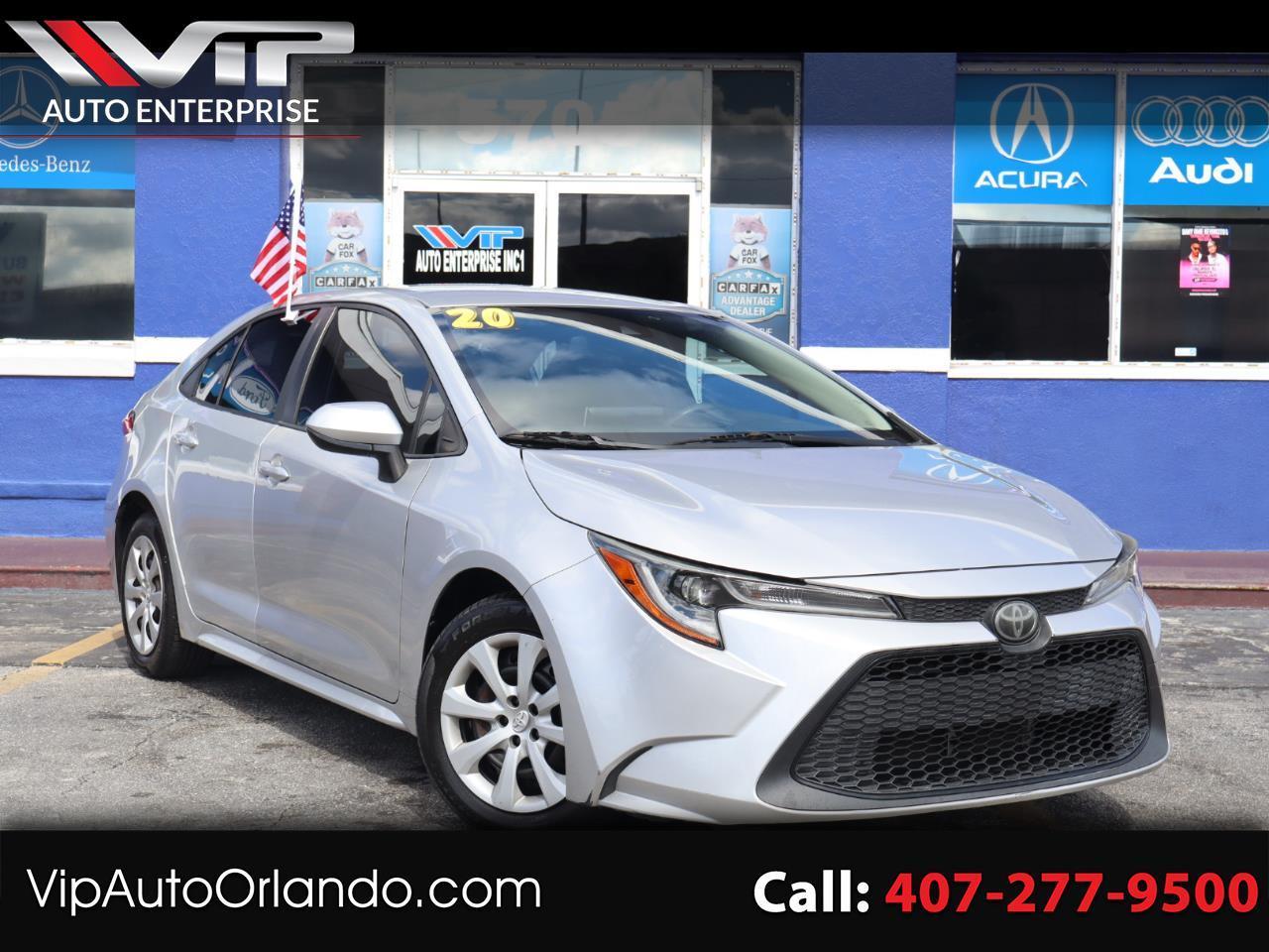 Toyota Corolla LE CVT (Natl) 2020