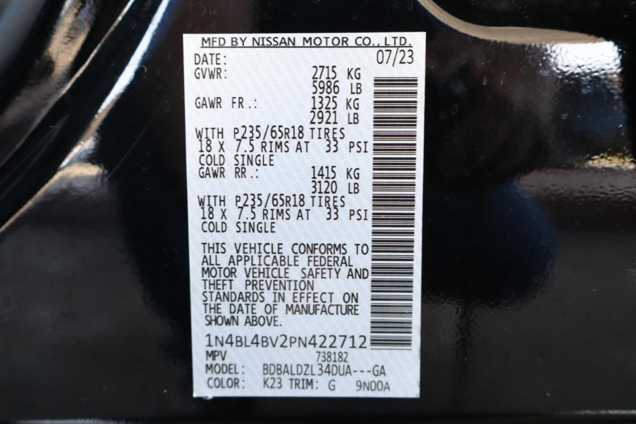 Nissan Altima 2.5 S Sedan 2023