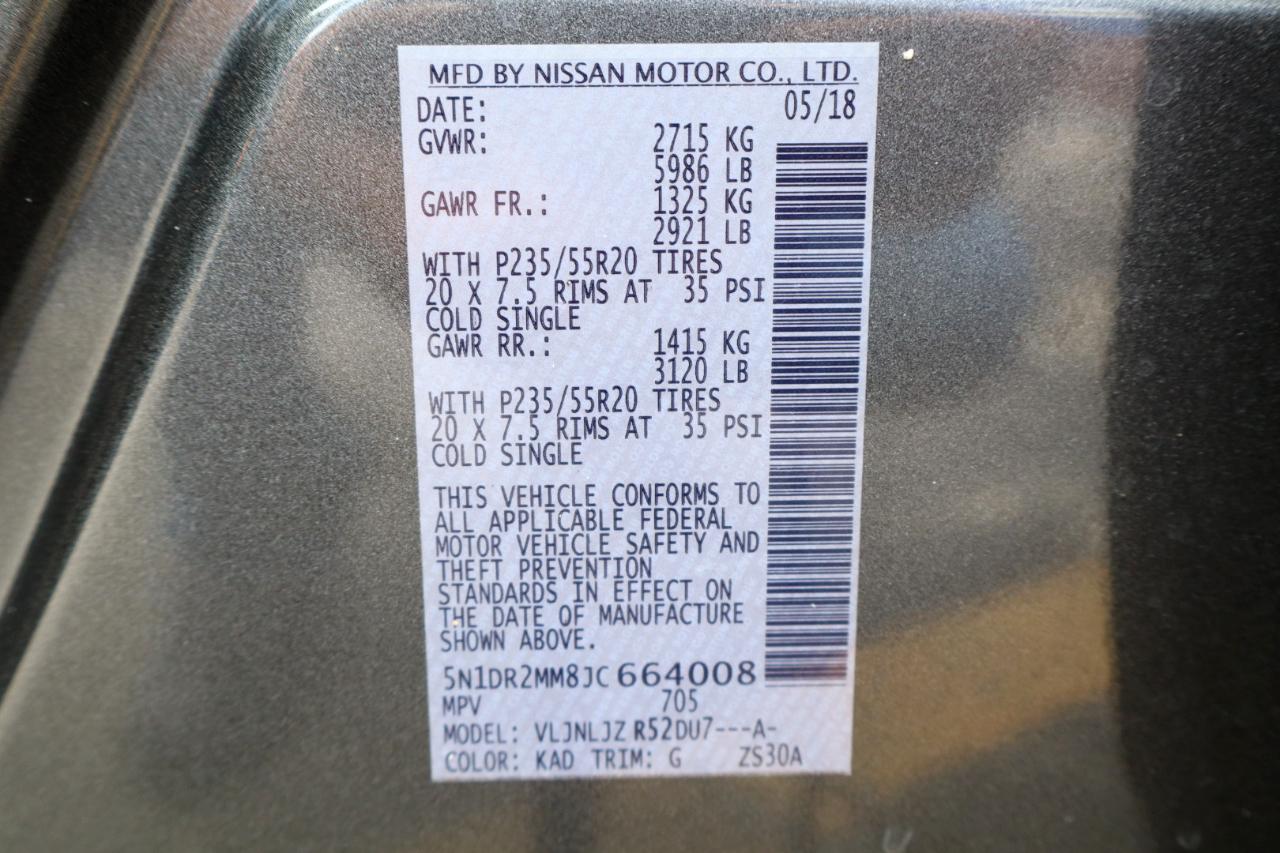 Nissan Pathfinder 4x4 Platinum 2018