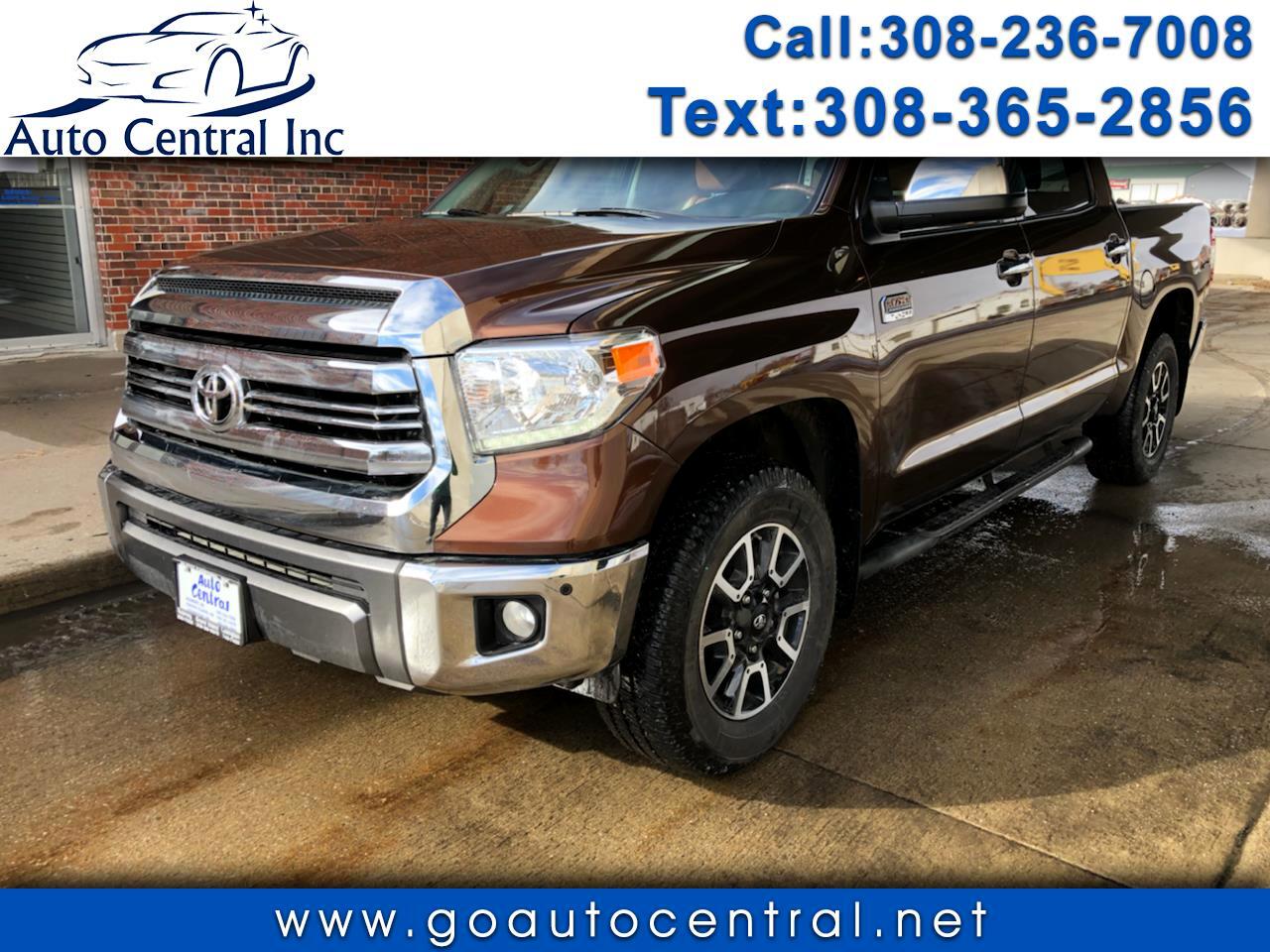 Used 2017 Toyota Tundra 4wd 1794 Edition Crewmax 5 5 Bed