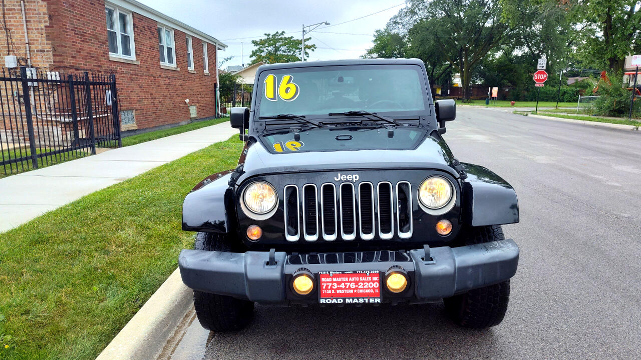 Jeep Wrangler Unlimited 4WD 4dr Sahara 2016