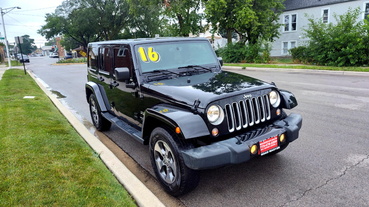 Jeep Wrangler Unlimited 4WD 4dr Sahara 2016