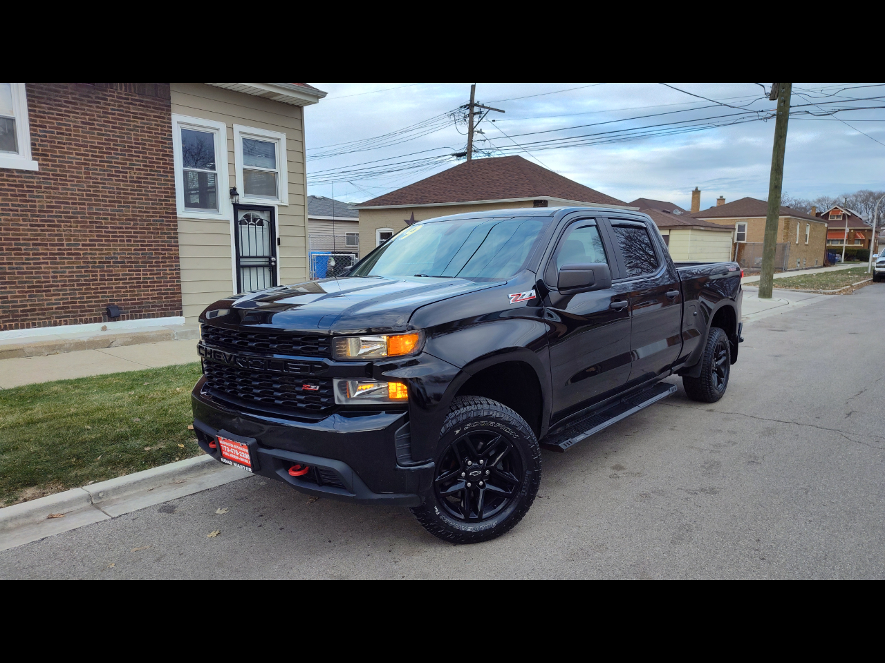 2019 Chevrolet Silverado 1500 4WD Crew Cab 157" Custom Trail Boss