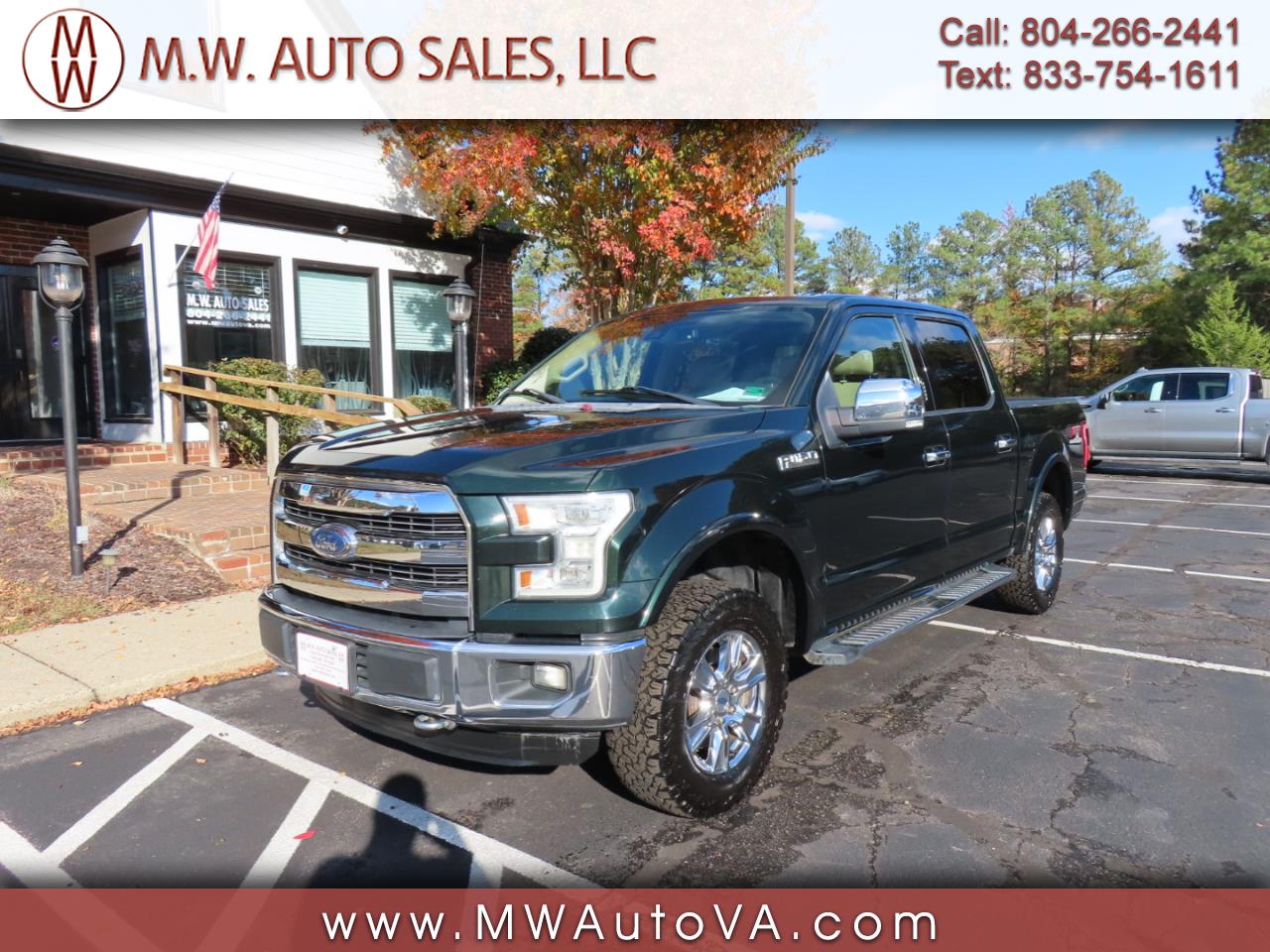 2015 Ford F-150 Lariat SuperCrew 5.5-ft. Bed 4WD