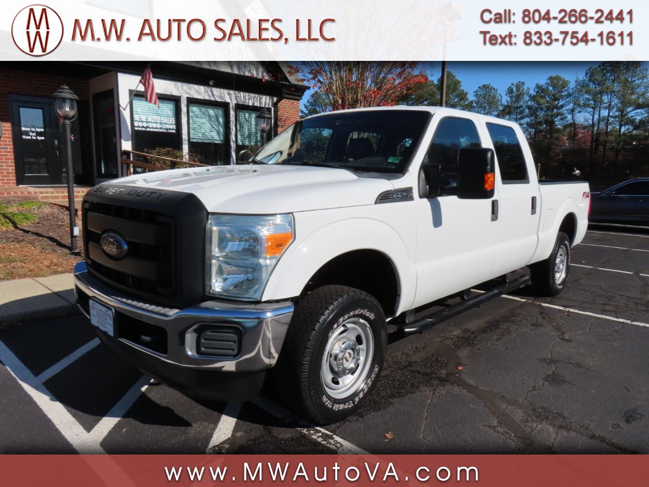 2015 Ford F-250 SD XL Crew Cab 4WD