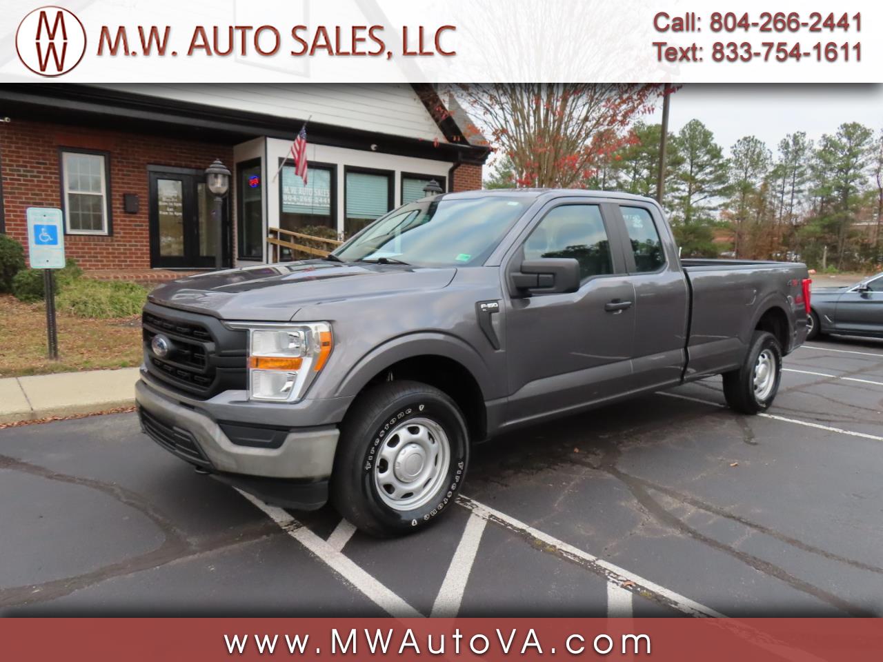 2021 Ford F-150 XL SuperCab 8-ft. Bed 4WD