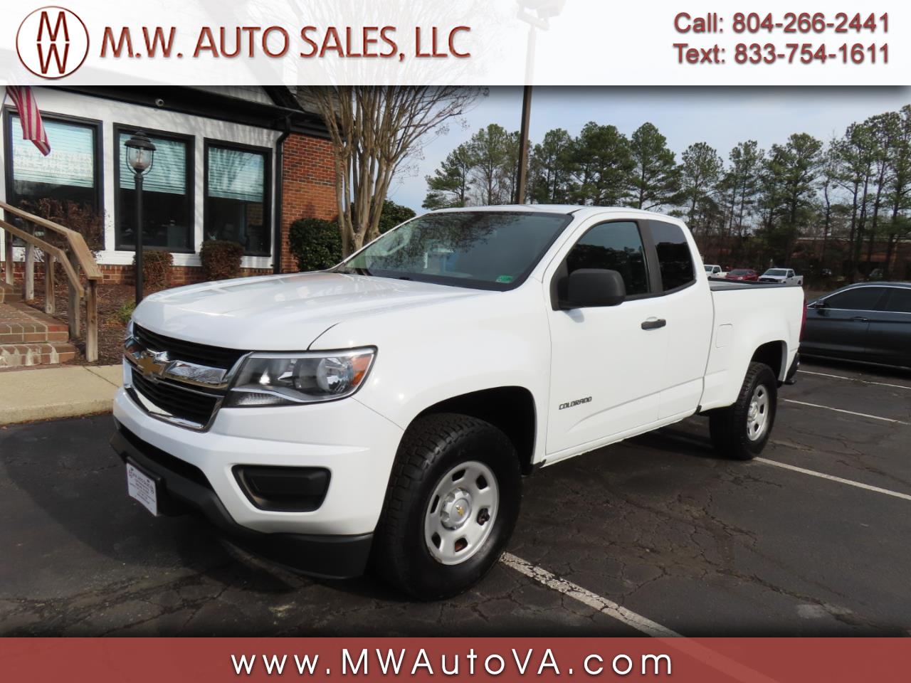 2020 Chevrolet Colorado Work Truck Ext. Cab 2WD