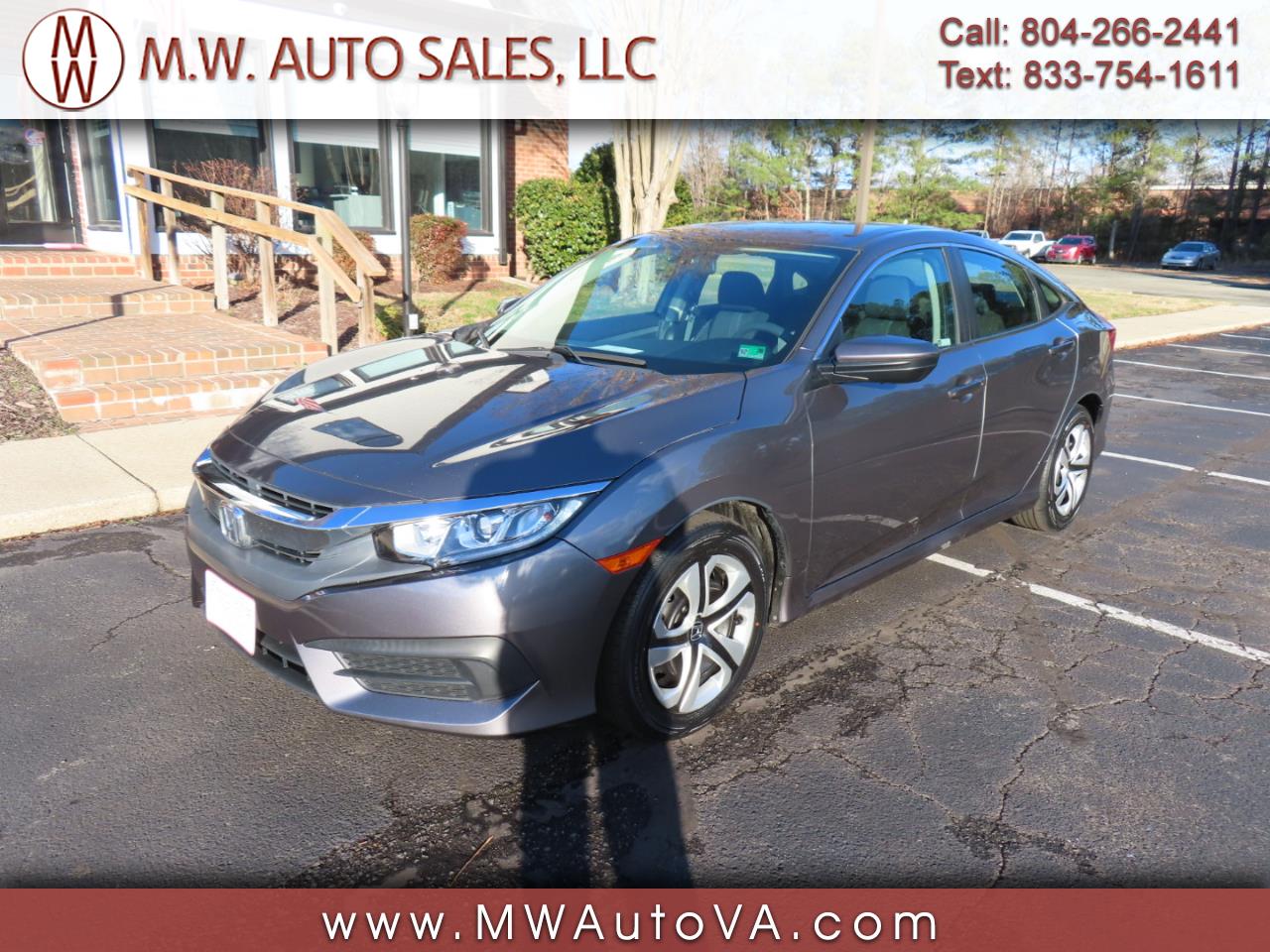 2018 Honda Civic LX Sedan CVT